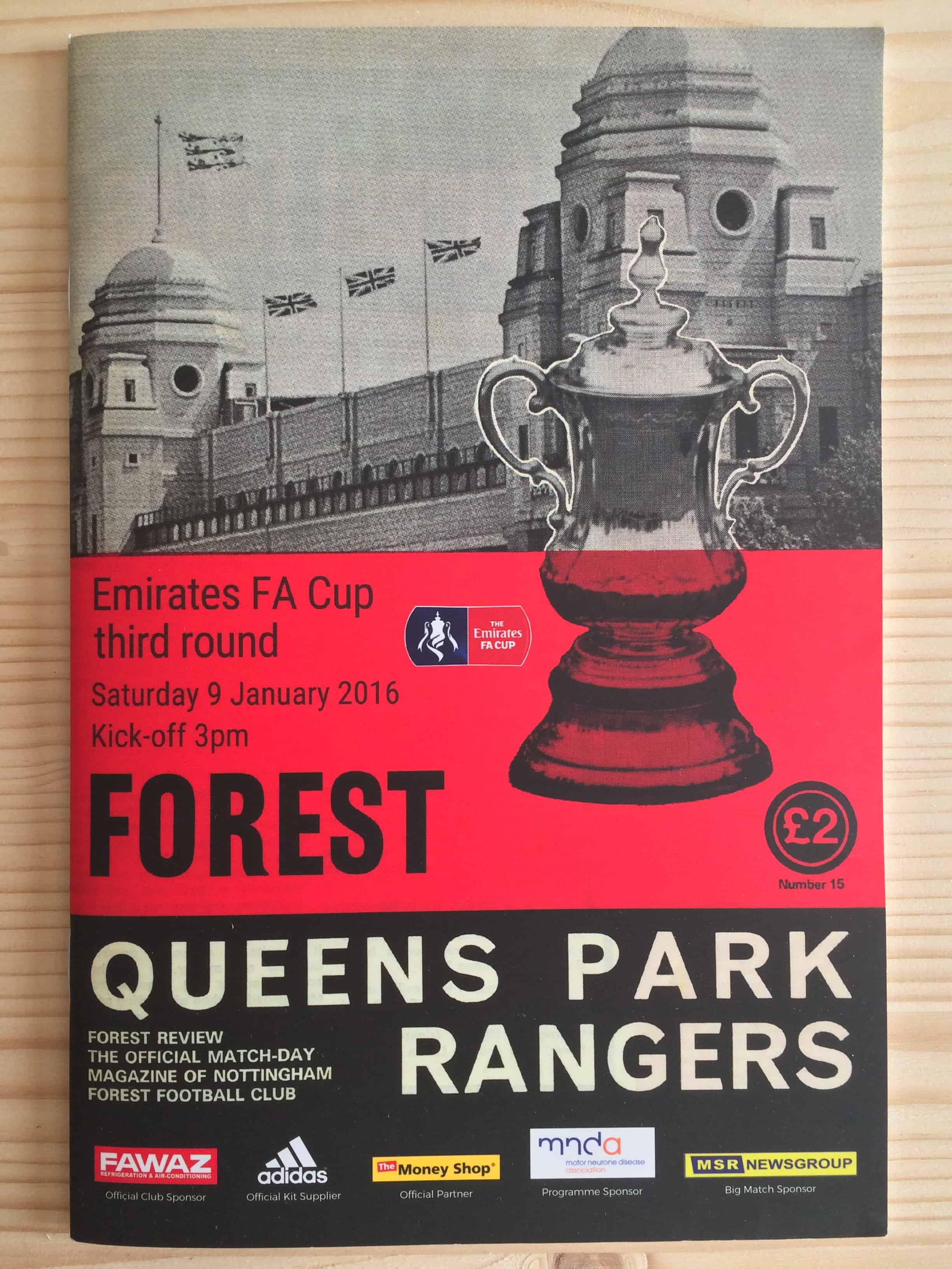 Nottingham Forest FC v Queens Park Rangers FC